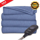 31160269 Sruviziftp Sunbeam Fleece Blanket Electric Heated Throw Super 027045805780