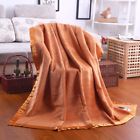St201806100689 Mulberry Nature Silk Blankets Throws Super Cozy Soft Bed Sheet