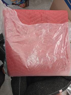 Hw6000040 Stalwart Moving Blankets 81.6 Inch X72 Oversized Dual Layer Pad Blanket Set