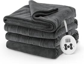 Star Elite Inc. 214129849222 Sunbeam Royal Luxe Night Fog Heated Blanket - Full