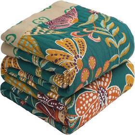 B0dd3xxx6t Stasoptk Boho Throw Blankets Reversible Luxurious Cotton Bed Throws Vintage