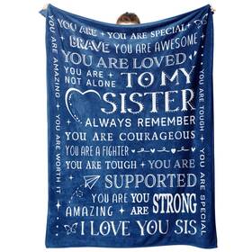 Lfzv0cbg68888 Steadstyle Sister Birthday Gifts Get Well Blanket For Inspirational Si