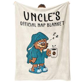 Lfzvdyt0883 Steadstyle Christmas Uncle Gifts From Niece Nephew Birthday Fluffy Blanket 60x50 Inch