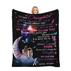 Stiparu Daughter Gift To My Blanket From Mom Printed Personalized