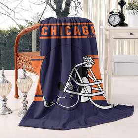 Striped Hgdn 554933723006 Football Team Throw Blanket 60x50 Inches Lightweight Warm Fans Flee