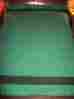 Stripes-perfect-96x68 Ll Bean Vtg-ll 100 Wool Blanket-forest Green Black