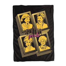 Gg-bl-21180 Stunned Mind The Golden Girls 45 X 60 Inch Fleece Throw Blanket