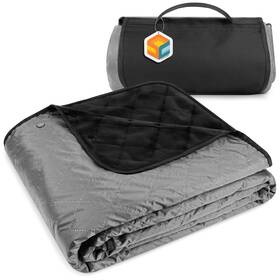 Sun-mat002-bl01 Sun Cube Waterproof Outdoor Blanket For Camping Fleece Cold Weather Stadium Picnic Mat