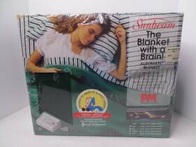 Sunbeam 032252068033 Inch The Blanket With A Brain Twin Size Dark Green New Sealed