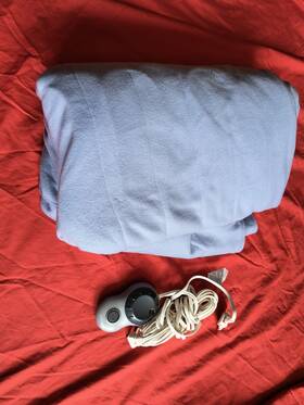 116776-009 Sunbeam Electric Blanket Light Blue Full Size