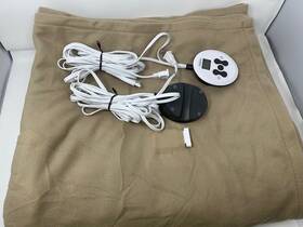 32810021 Sunbeam Heated Queen Blanket - Mushroom