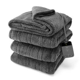 32810041 Sunbeam Electric Wi-fi Connected Loftec Heated Blanket 10 Heat Sett