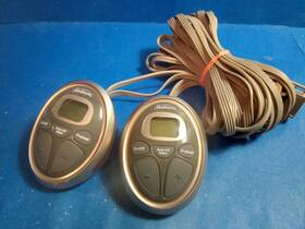 Pac-0521 Sunbeam 6743295 Dual Control Electric Blanket Controller 4-prong Tested