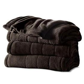 Bsm9kqs-r470-16a00 Sunbeam Heated Blanket Queen Walnut