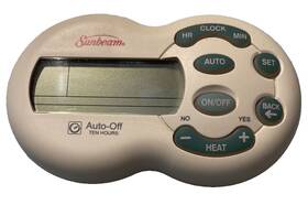 P202 Sunbeam Heated Mattress Pad Zoned Wireless Remote
