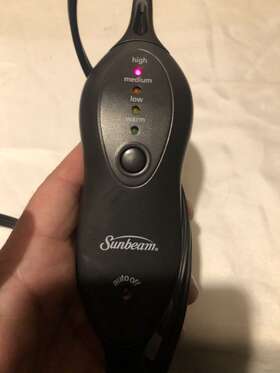 Sw115n Sunbeam Heating Pad Controller For Cat94n