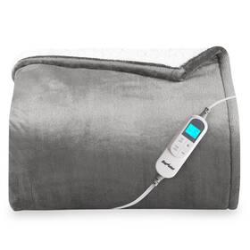 Sunvivi 795276249726 Heated Blanket Queen Size Electric Throw Dual Control 5 Years Warranty 10