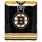07010 Super Bruins Boston Puck Plush Northwest Throw Nhl .