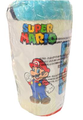 Super Mario 073558862291 Throw Blanket 46 In X 60 117 Cm 152