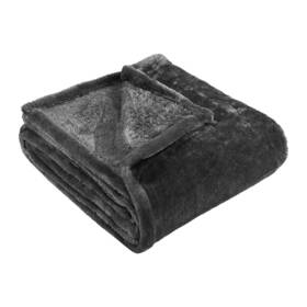 Superior 190052056961 Classic Solid Fleece Blanket Thick Cozy Warm Blankets Velvety Soft Plush