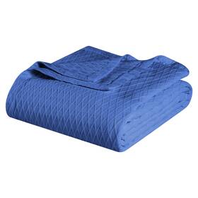 Superior 190052264083 Diamond Weave All-season Cotton Blanket Cover For Home Couch Bed Soft Wa