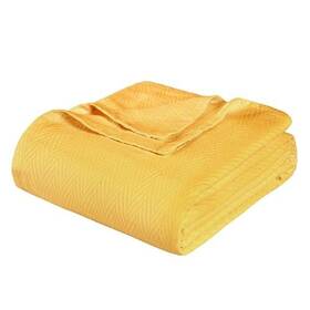 Superior 190052305021 Metro All-season Cotton Blanket Woven For Couch Bed Bedding Farmh