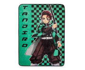 Surreal Entertainment 849795096023 Demon Slayer Tanjiro Kamado Haori Fleece Throw Blanket 45 X 60 Inches