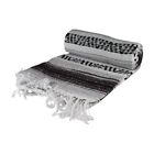 Sw200m-grey  Kayso Authentic Mexican Siesta Blanket Grey 988858477574