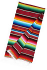 Sw213 Roger Enterprises Large Authentic Mexican Blankets Colorful Serape Assorted