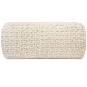 Sweet Home Collection 641427554747 Cotton Basket Weave Blanket Full/queen Ivory Luxurious 1 Pack