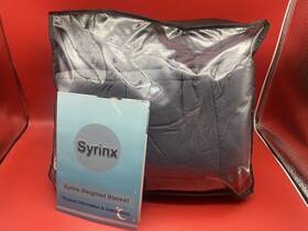 Cidg-l20 Syrinx 57 Inch X 75 Weighted Anxiety Blanket 20lbs Size Queen Gray In Bag