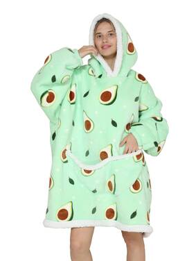 Szcmsm 499793312393 Oversized Hoodie Blanket Sweatshirtwearable For Adult Women Men Soft War