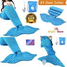 Szpioa Laghcat Adult Mermaid Tail Sleeping Blanket Crochet 0724754887501