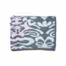 T-28-923-52 Kashwere Damask Throw In Silver Blue Creme 786471489024