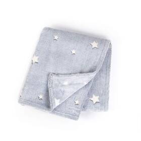 Tadpoles 812091034907 Super Soft Glow In The Dark Stars Baby Blanket Girls And Boys 60x80 Inch