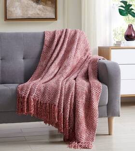 Tahari Home 735732222559 Throw Blanket Soft And Cozy Bedding Stylish Decor For Bed Or Couch Al
