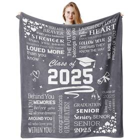 Taigzier 386396999724 2025 Graduation Blanket 50x60 - Gift For Him Her Class Of Senior Throw