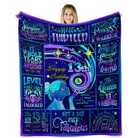 Taigzier 508321874900 10 Year Old Girl Birthday Gifts Blanket Throw 60 Inch X50 For
