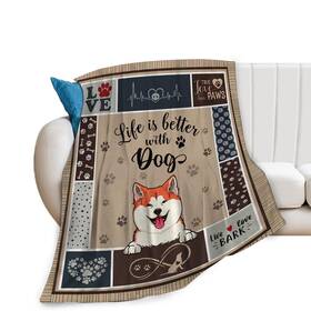 S-blanket-8ybxfu58zxdm Taimeng Shiba Inu Dog Blanket For Girls Boys Gifts Throw Couch