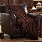 Tb16090brown Merrylife Throw Blanket Best Soft Sofa Bed Cozy 689017431481