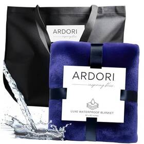 Wtpfb24 Tex-cel Shanghai Co. Ltd. 199284214576 Waterproof Blanket For Bed Intimacy King 82x82 Absorbent Leakproof Indigo