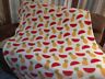 Th015724001e Thro Pineapple Watermelon Printed Loft Fleece Never