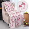Thblflwh-5065-wh Rose Home Fashion Rhf Flamingo Fuzzy Blanket Plush Blanketfluffy Blanketbed