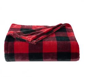 The Big One 400500241239 Throw Blanket Plush Super Soft Warm Cozy For Living Room 60 X 72 Inches Overs