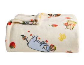 The Big One 400509801113 Winnie Pooh Throw Blanket 60x72 Soft Plush Tigger Spring