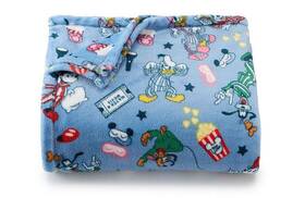 The Big One 400746841309 Oversized Plush Throw Blanket Pajama Party Mickey Minnie 5 X 6