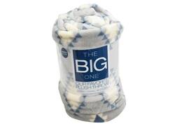 The Big One 400782893126 Our Favorite Plush Throw Blanket Oversized Supersoft 5x6 Gray Blue