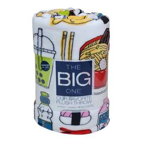 The Big One 400782893201 Oversized Plush Throw Blanket 5 Ft X 6 Street Food