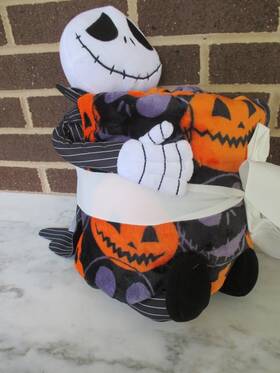 411-10-17 The Big One Nightmare Before Christmas Jack Buddy 21 Inch Tall- Soft Fleece Throw 60 New