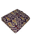 Kq-4919 The Blanket Kantha Indian Quilt Queen Bedspread Puddle Throw
